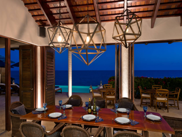 Oceanfront Turks and Caicos Vacation Home Four Bedroom