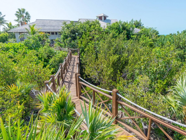 Oceanfront Turks and Caicos Vacation Home Four Bedroom