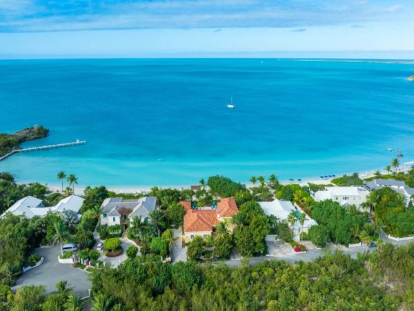 Turks & Caicos Beachfront Five Bedroom Vacation Villa