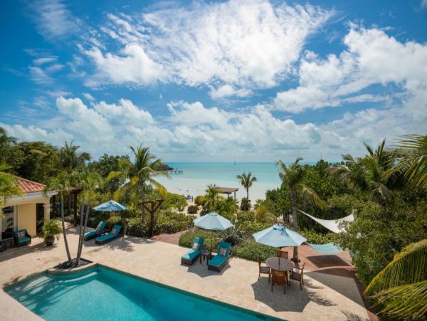 Turks & Caicos Beachfront Five Bedroom Vacation Villa