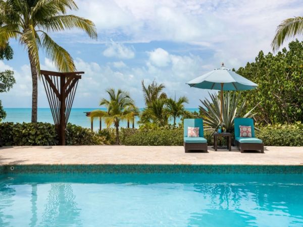 Turks & Caicos Beachfront Five Bedroom Vacation Villa