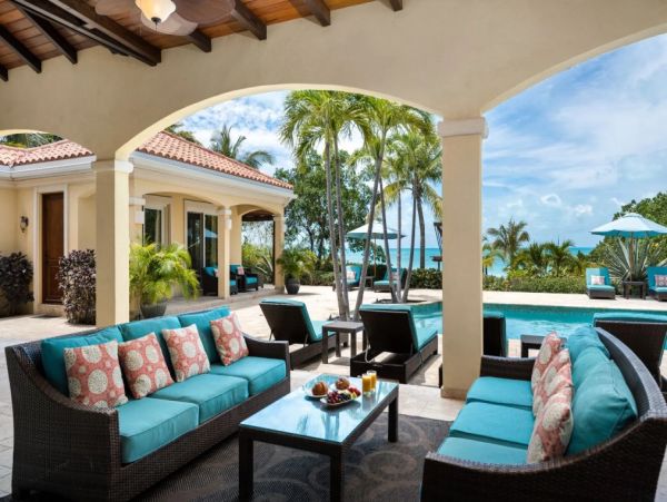 Turks & Caicos Beachfront Five Bedroom Vacation Villa