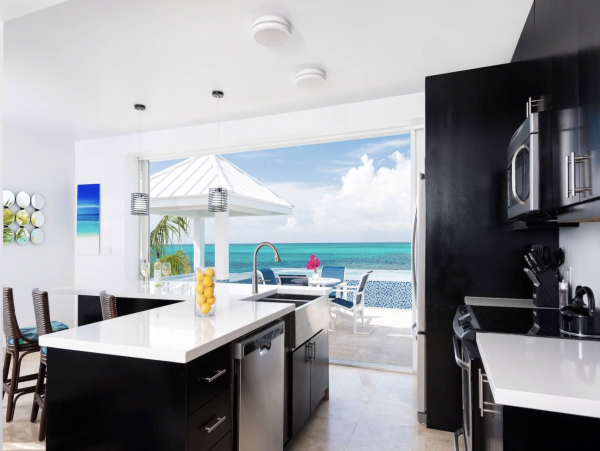 Luxury Three Level Beachfront Vacation Villa Turks & Caicos