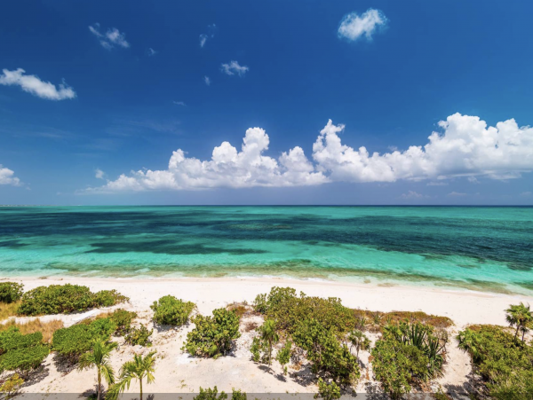 Luxury Three Level Beachfront Vacation Villa Turks & Caicos