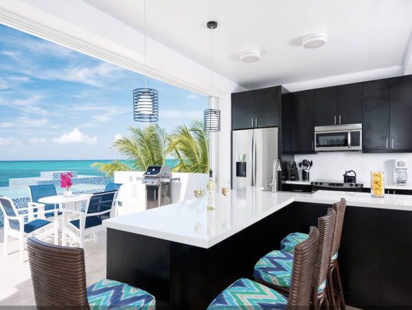 Luxury Three Level Beachfront Vacation Villa Turks & Caicos