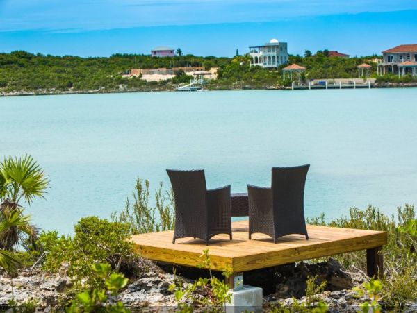 On Beach Turks and Caicos Vacation Home Four Bedroom