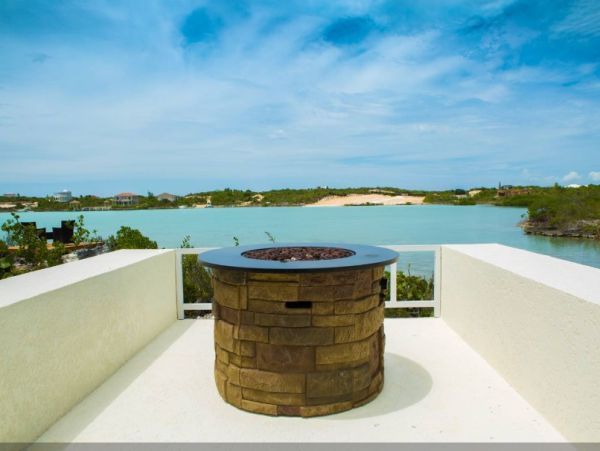 On Beach Turks and Caicos Vacation Home Four Bedroom