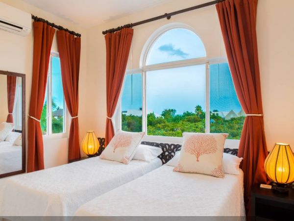 On Beach Turks and Caicos Vacation Home Four Bedroom