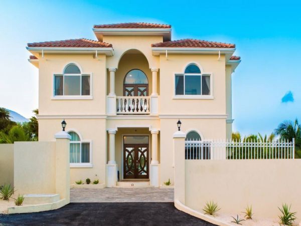 On Beach Turks and Caicos Vacation Home Four Bedroom