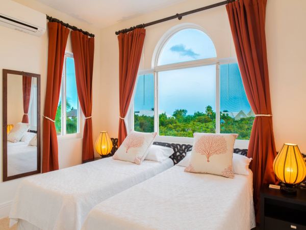 On Beach Turks and Caicos Vacation Home Four Bedroom