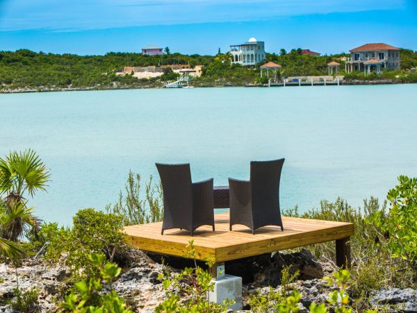 On Beach Turks and Caicos Vacation Home Four Bedroom