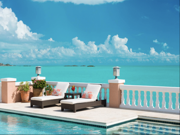 What A Stunner Lovely Ocean View Luxury Turks Caicos Villa