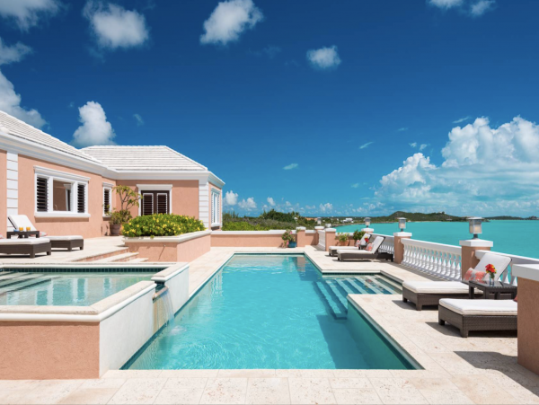 What A Stunner Lovely Ocean View Luxury Turks Caicos Villa
