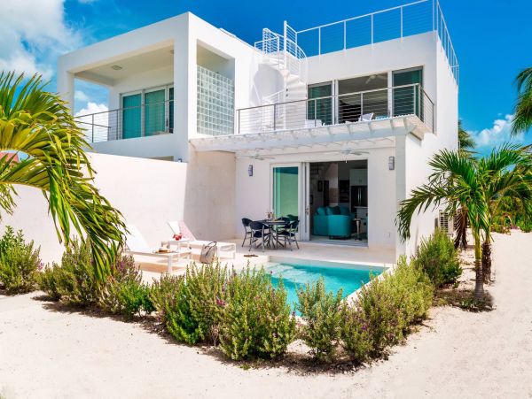 Modern Three-Level Vacation Rental with Full Ocean View