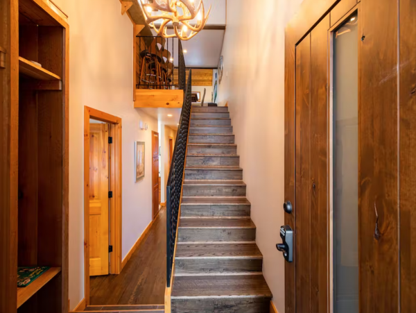 Walk or Shuttle to the lift depending on ability