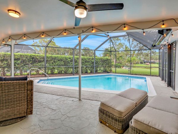 Naples Vacation Home with Pool Three Bedroom
