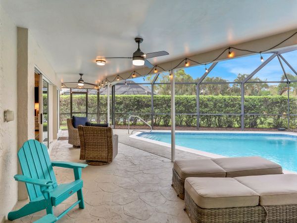 Naples Vacation Home with Pool Three Bedroom