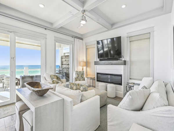 Gulf Front Seven Bedroom Vacation Home with Pool & SPA - additional view, photo 3