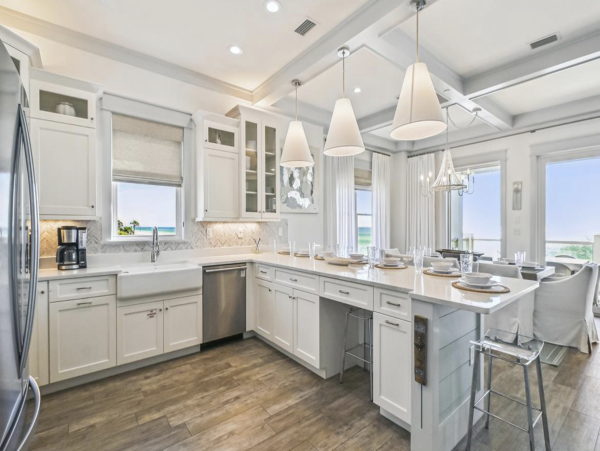 Gulf Front Seven Bedroom Vacation Home with Pool & SPA - additional view, photo 5