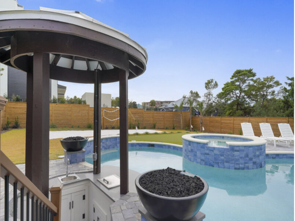 Luxury Nine Bedroom Vacation Home Close to Beach Sleeps 28