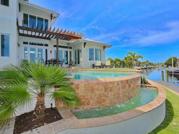 Holmes Beach Vacation Home Canal Front 4 Bedrooms Pool & Spa