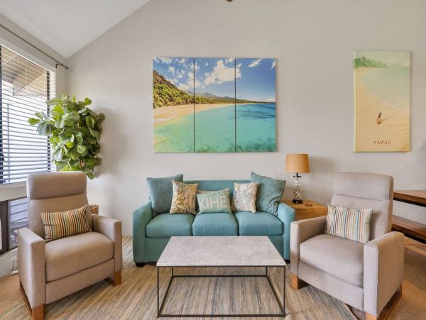 Beautiful 2 Bedroom Condo in Wailea Sleeps 6 Guests