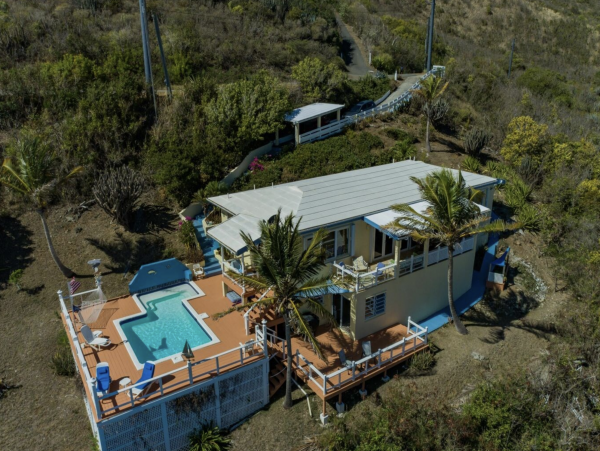 Ocean Views St. Croix Vacation Home Three Bedroom