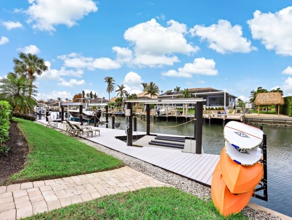 Marco Island Vacation Rentals Luxury Waterfront Home with Pool & Dock