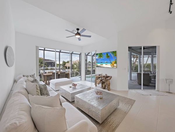 Marco Island Vacation Rentals Luxury Waterfront Home with Pool & Dock