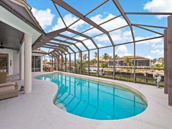 Marco Island Vacation Rentals Luxury Waterfront Home with Pool & Dock