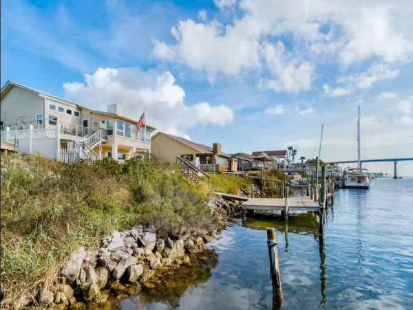 Pet Friendly Waterfront Perdido Key home