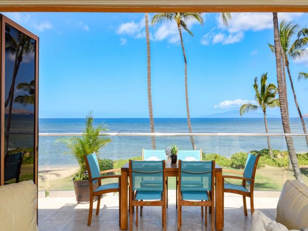 Kihei Vacation Condo Three Bedroom On Beach
