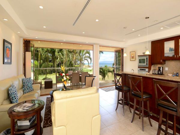 Kihei Three Bedroom Rental Condo on the Beach