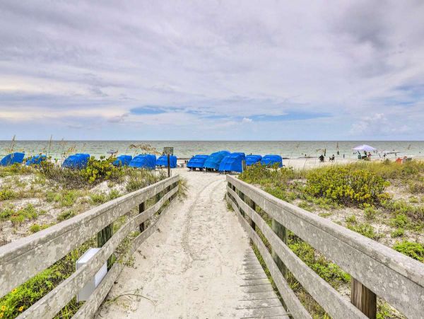 Indian Rocks Beach Gulf Front Gorgeous Vacation Rental