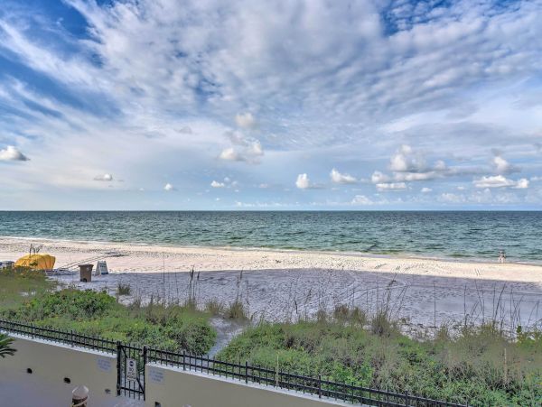 Gulf Front Madeira Beach Vacation Condo Two Bedroom