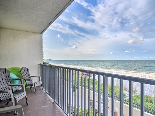 Gulf Front Madeira Beach Vacation Condo Two Bedroom