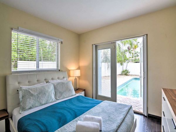 Canalfront Four Bedroom Vacation Home with Private Pool & Boat Dock