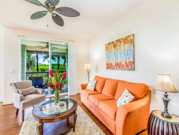 Koloa Three Bedroom Mountain View Rental Condo