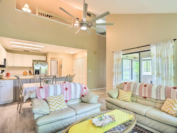 North Fort Myers Vacation Rental with 4 Bedroom & Canal Views