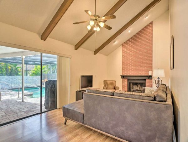 Fort Myers Vacation Home with Private Pool Sleeps 6