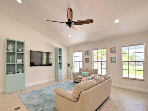 Fort Pierce Vacation Rental: Heated Pool, Near Quiet Beach