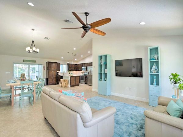 Fort Pierce Vacation Rental: Heated Pool, Near Quiet Beach