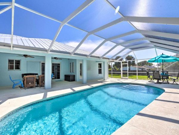 Fort Pierce Vacation Rental: Heated Pool, Near Quiet Beach