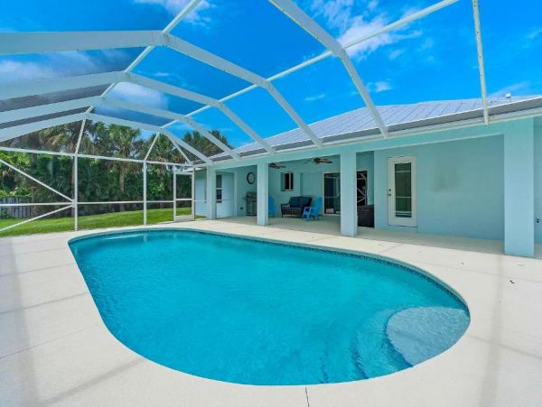 Fort Pierce Vacation Rental: Heated Pool, Near Quiet Beach