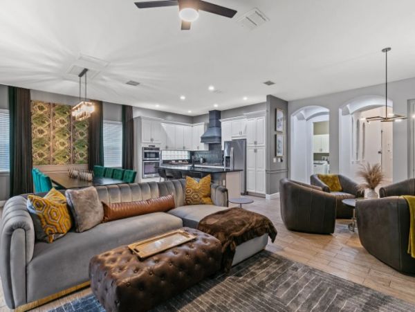 Exquisite 6-Bedroom Vacation Pool Home In Reunion - Lots of Family Fun!