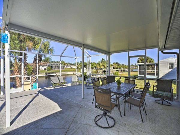 Port Charlotte Vacation Home Three Bedroom Canal Views