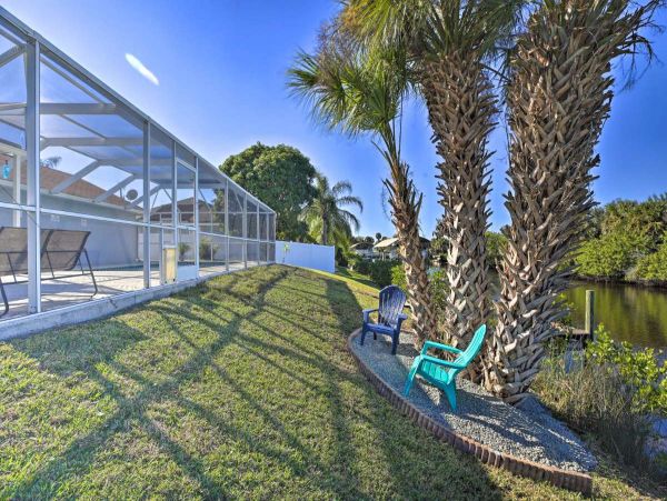 Port Charlotte Vacation Home Three Bedroom Canal Views