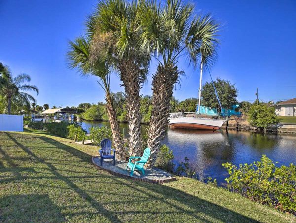 Port Charlotte Vacation Home Three Bedroom Canal Views