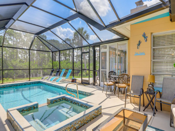 Englewood Beach Relaxing Vacation Home with Private Pool & Dock