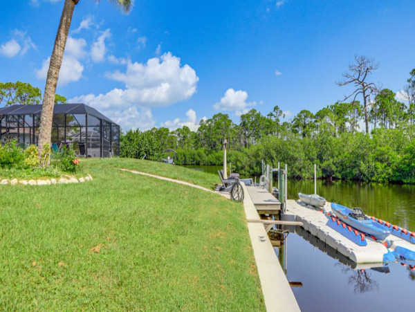 Englewood Beach Relaxing Vacation Home with Private Pool & Dock